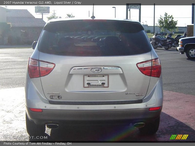 Liquid Silver / Gray 2007 Hyundai Veracruz GLS AWD