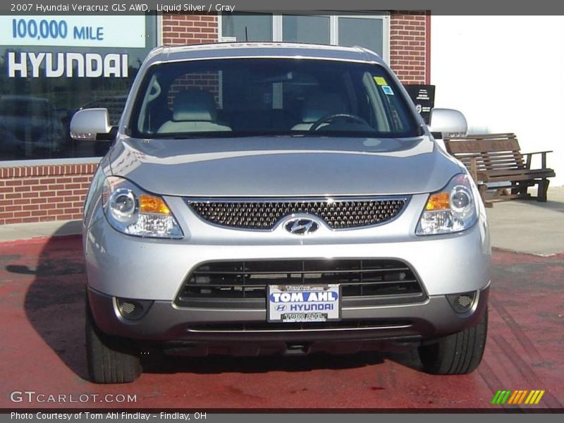 Liquid Silver / Gray 2007 Hyundai Veracruz GLS AWD