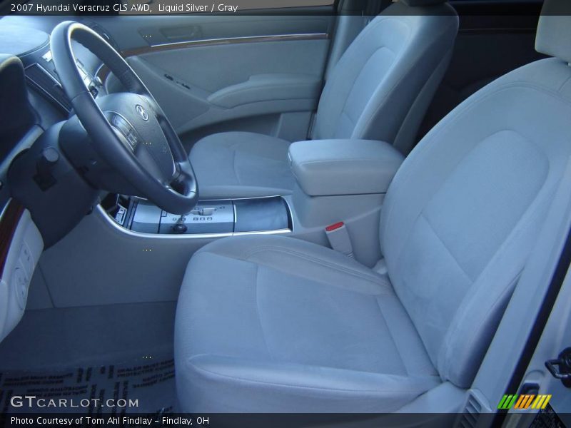Liquid Silver / Gray 2007 Hyundai Veracruz GLS AWD