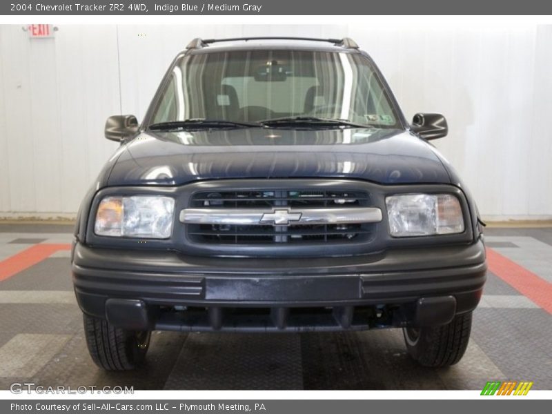 Indigo Blue / Medium Gray 2004 Chevrolet Tracker ZR2 4WD
