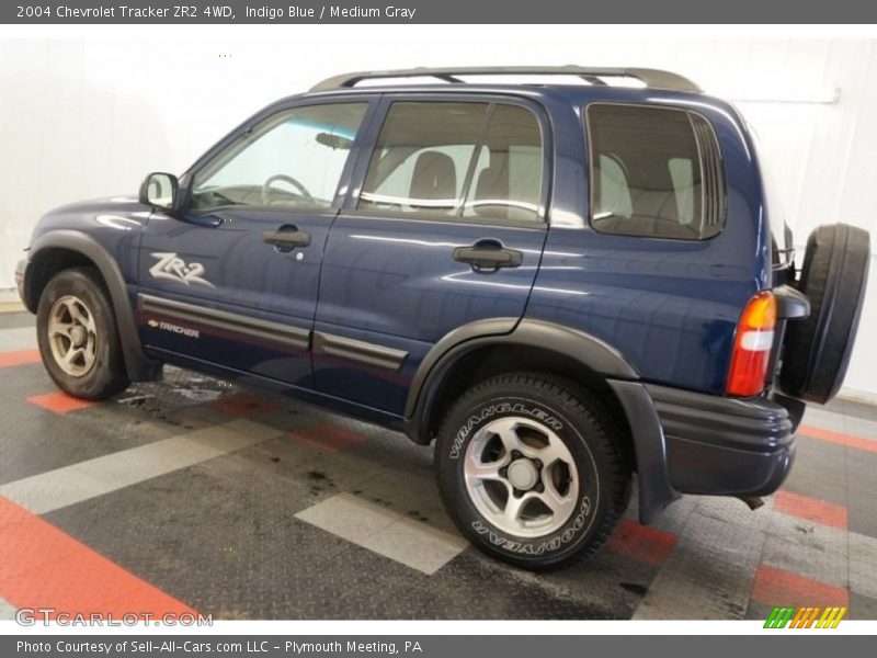 Indigo Blue / Medium Gray 2004 Chevrolet Tracker ZR2 4WD