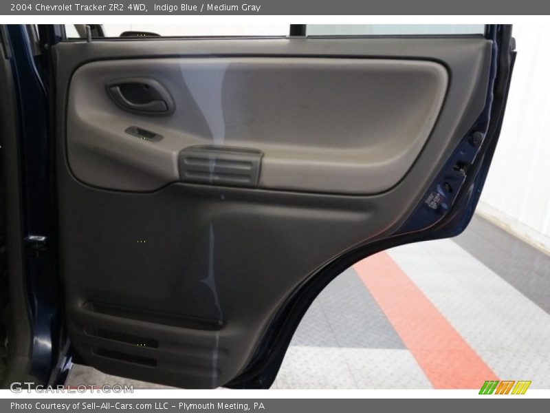 Indigo Blue / Medium Gray 2004 Chevrolet Tracker ZR2 4WD