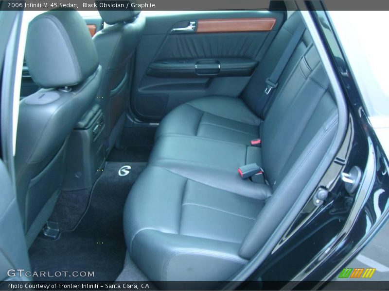 Black Obsidian / Graphite 2006 Infiniti M 45 Sedan