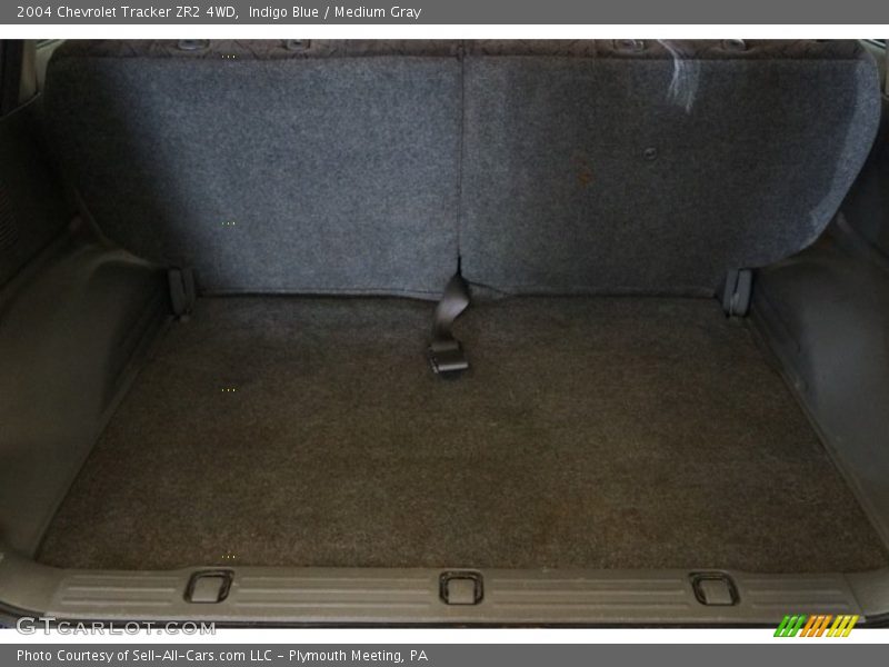 Indigo Blue / Medium Gray 2004 Chevrolet Tracker ZR2 4WD