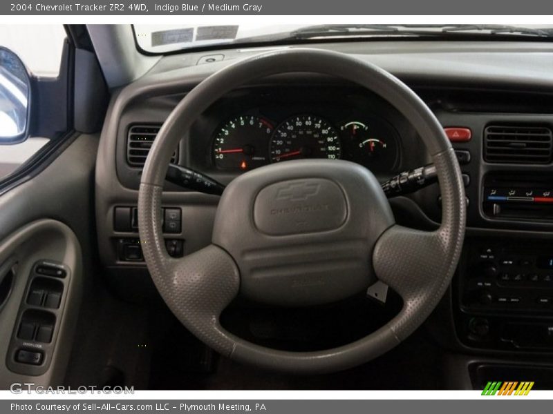 Indigo Blue / Medium Gray 2004 Chevrolet Tracker ZR2 4WD