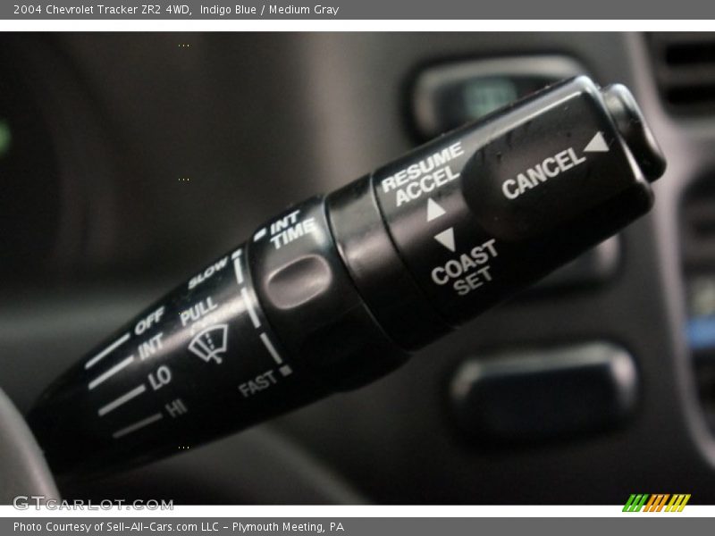 Indigo Blue / Medium Gray 2004 Chevrolet Tracker ZR2 4WD