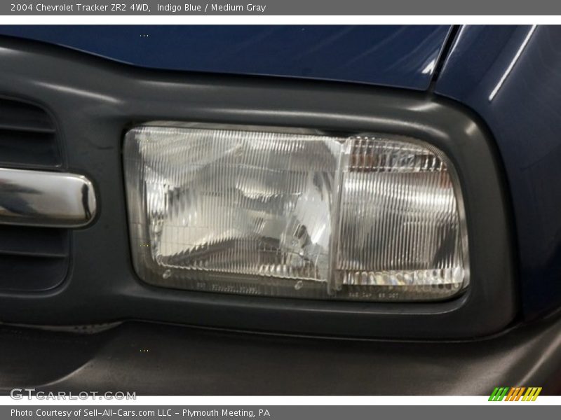 Indigo Blue / Medium Gray 2004 Chevrolet Tracker ZR2 4WD