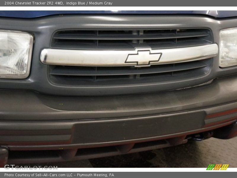 Indigo Blue / Medium Gray 2004 Chevrolet Tracker ZR2 4WD