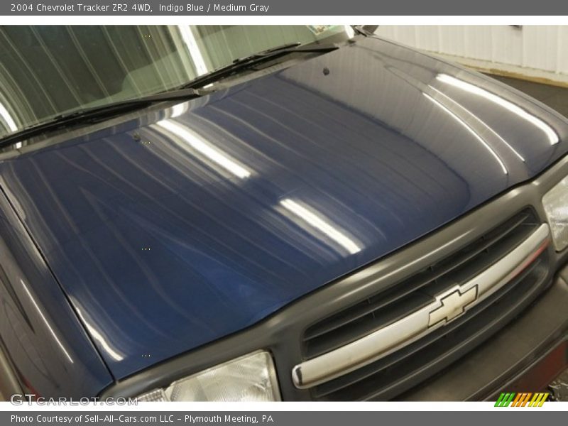 Indigo Blue / Medium Gray 2004 Chevrolet Tracker ZR2 4WD