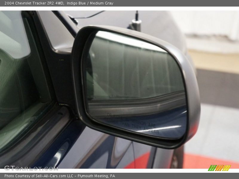 Indigo Blue / Medium Gray 2004 Chevrolet Tracker ZR2 4WD