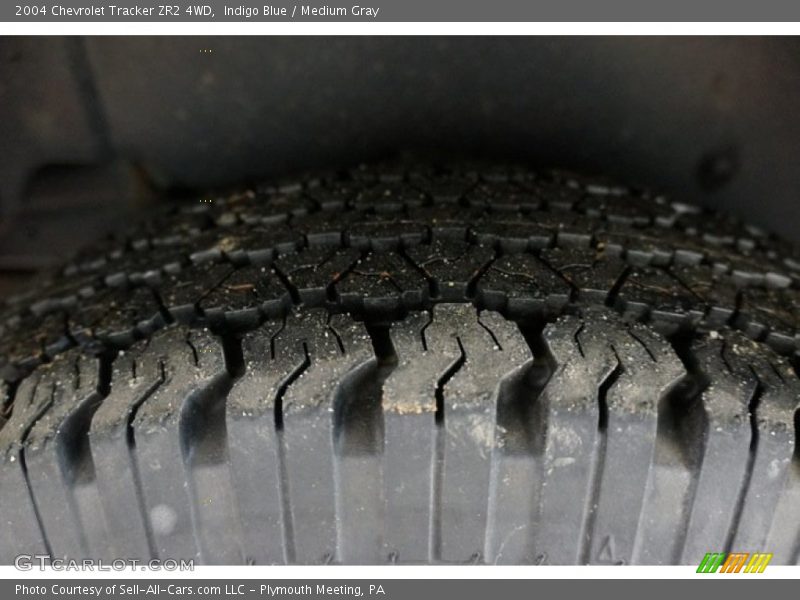Indigo Blue / Medium Gray 2004 Chevrolet Tracker ZR2 4WD