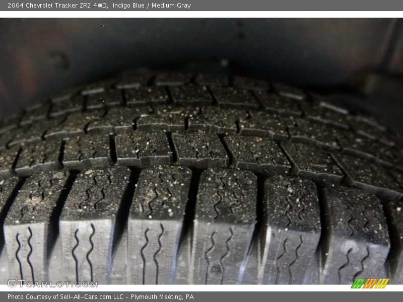 Indigo Blue / Medium Gray 2004 Chevrolet Tracker ZR2 4WD