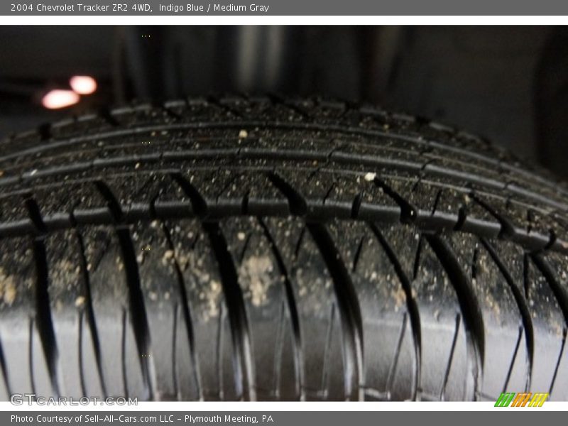 Indigo Blue / Medium Gray 2004 Chevrolet Tracker ZR2 4WD