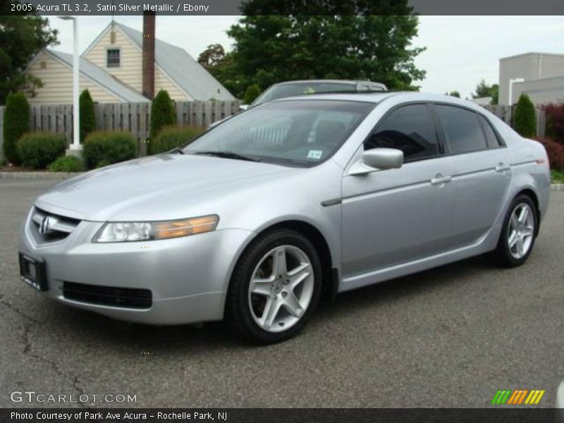 Satin Silver Metallic / Ebony 2005 Acura TL 3.2