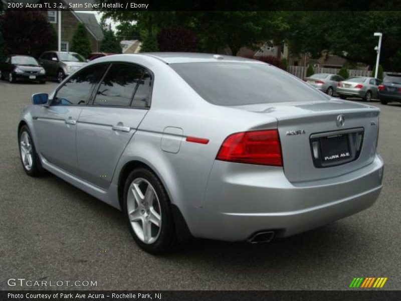 Satin Silver Metallic / Ebony 2005 Acura TL 3.2