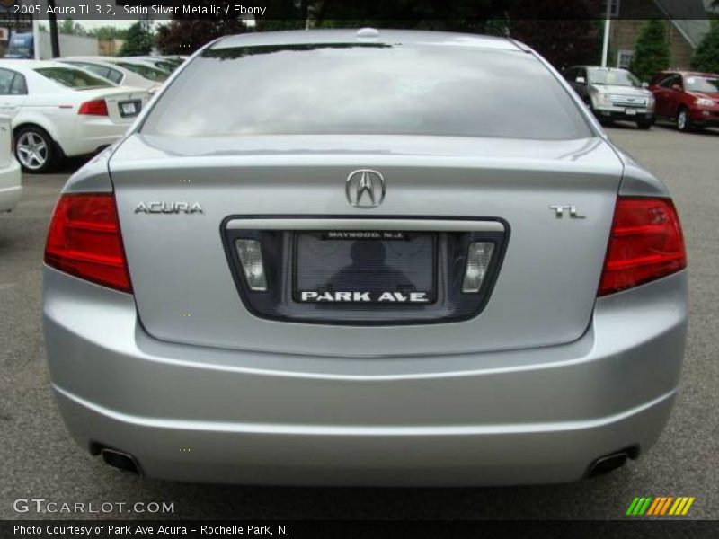 Satin Silver Metallic / Ebony 2005 Acura TL 3.2