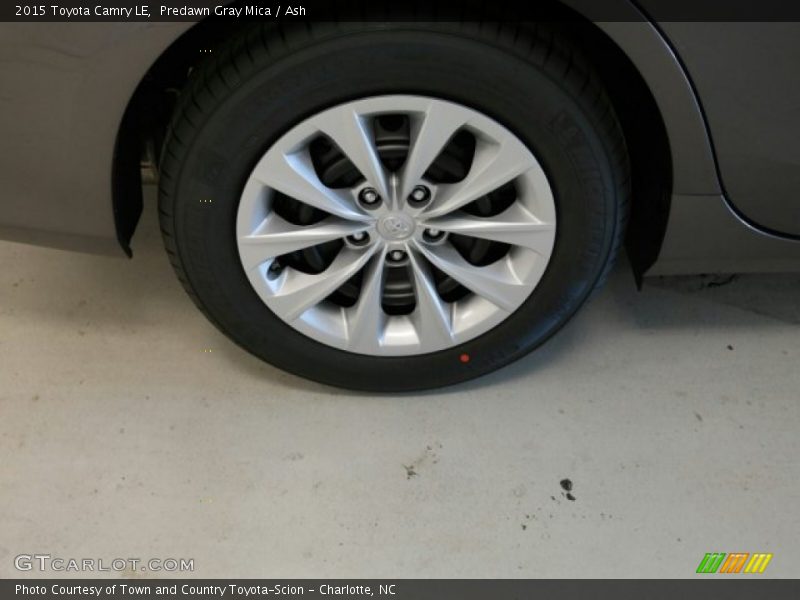 Predawn Gray Mica / Ash 2015 Toyota Camry LE