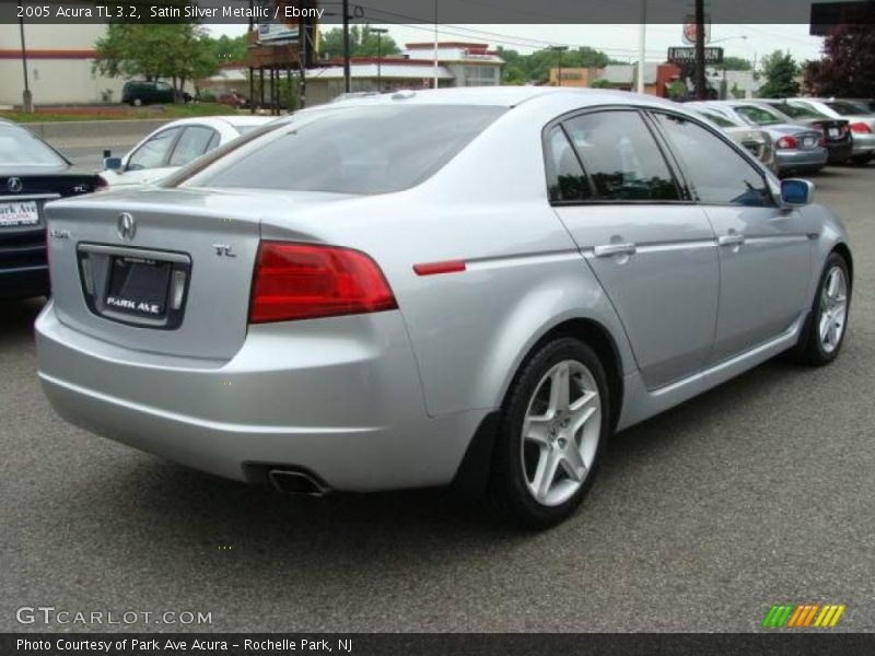 Satin Silver Metallic / Ebony 2005 Acura TL 3.2