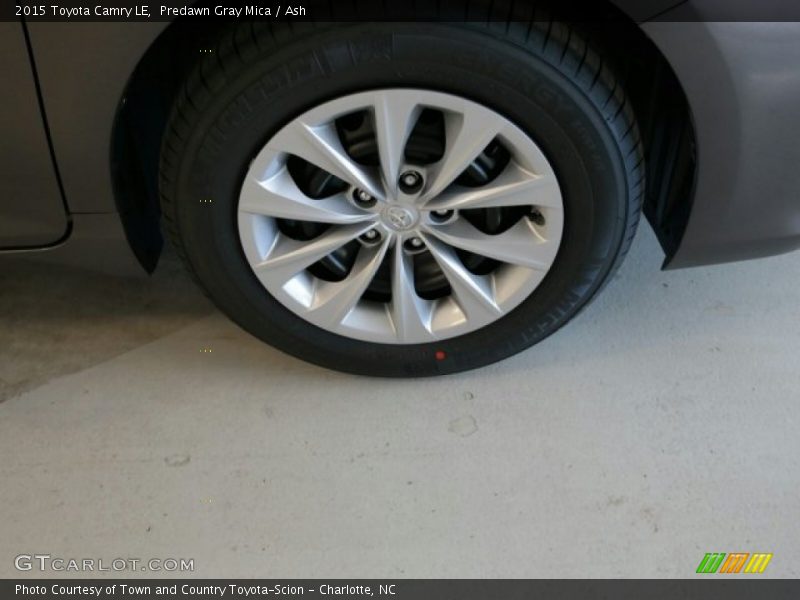 Predawn Gray Mica / Ash 2015 Toyota Camry LE