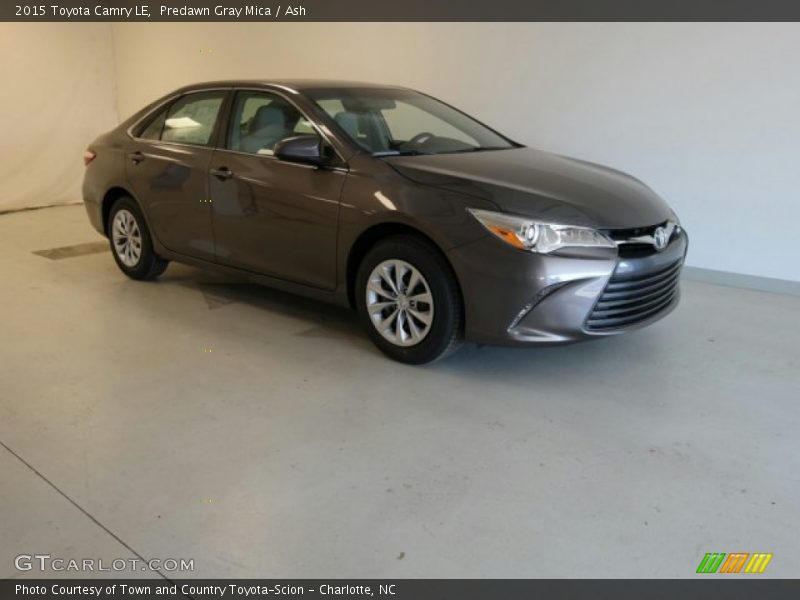 Predawn Gray Mica / Ash 2015 Toyota Camry LE