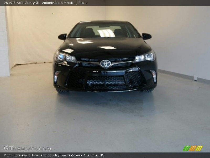 Attitude Black Metallic / Black 2015 Toyota Camry SE