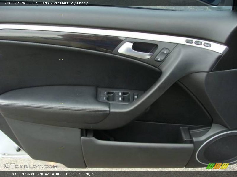 Satin Silver Metallic / Ebony 2005 Acura TL 3.2