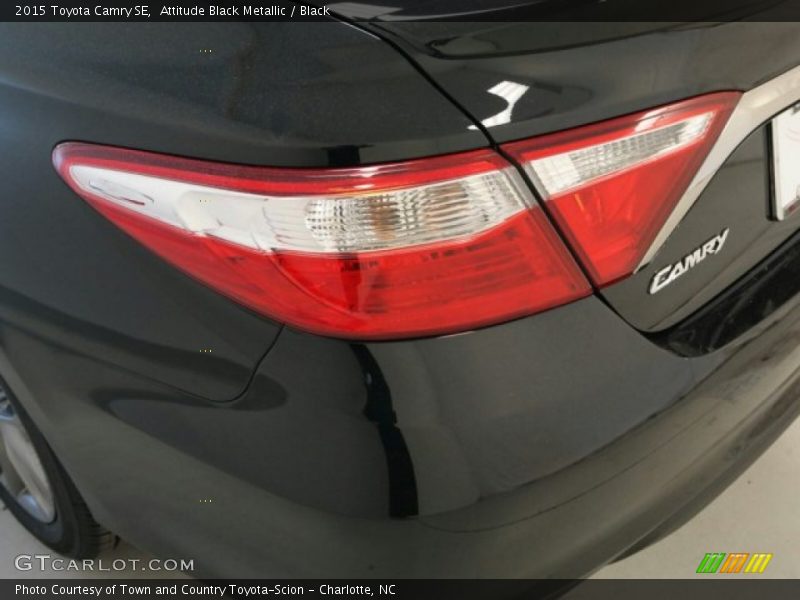 Attitude Black Metallic / Black 2015 Toyota Camry SE