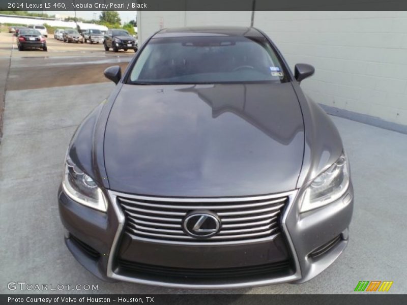 Nebula Gray Pearl / Black 2014 Lexus LS 460