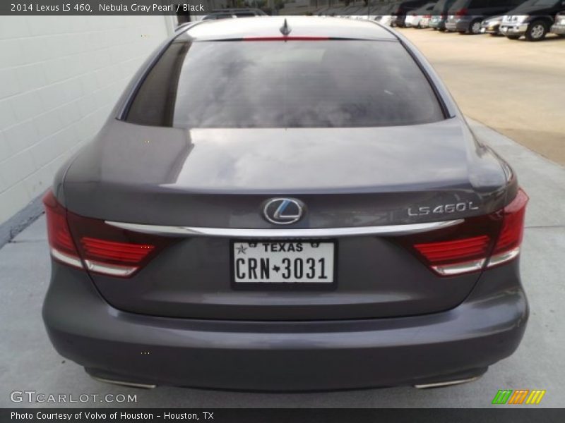 Nebula Gray Pearl / Black 2014 Lexus LS 460