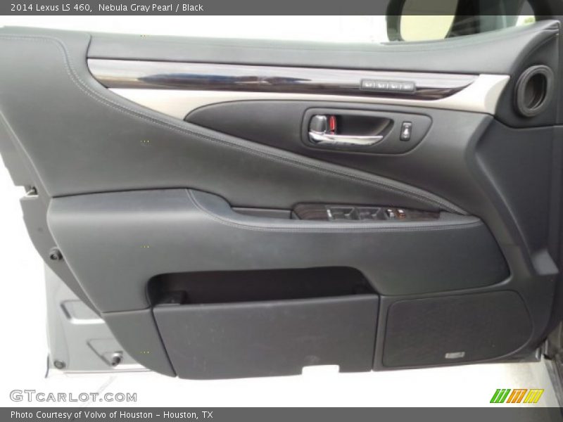 Nebula Gray Pearl / Black 2014 Lexus LS 460