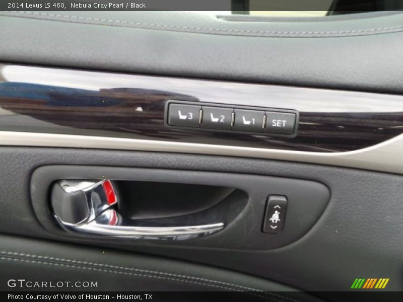 Nebula Gray Pearl / Black 2014 Lexus LS 460
