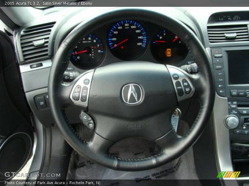 Satin Silver Metallic / Ebony 2005 Acura TL 3.2