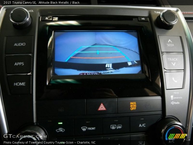 Attitude Black Metallic / Black 2015 Toyota Camry SE