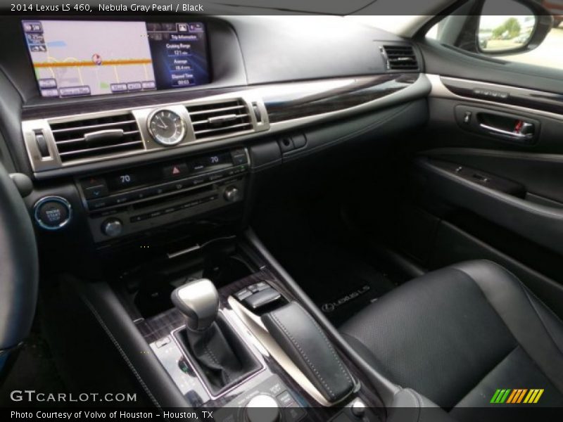 Nebula Gray Pearl / Black 2014 Lexus LS 460