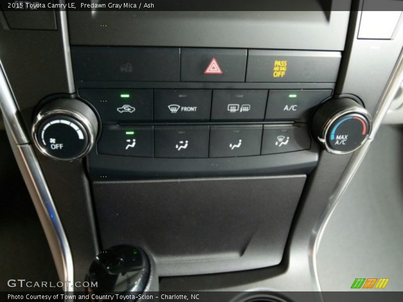 Predawn Gray Mica / Ash 2015 Toyota Camry LE