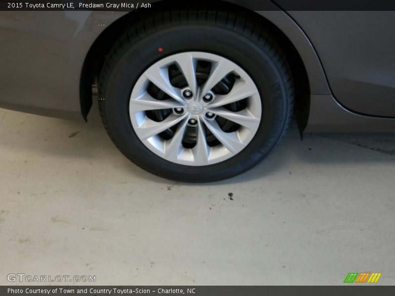 Predawn Gray Mica / Ash 2015 Toyota Camry LE