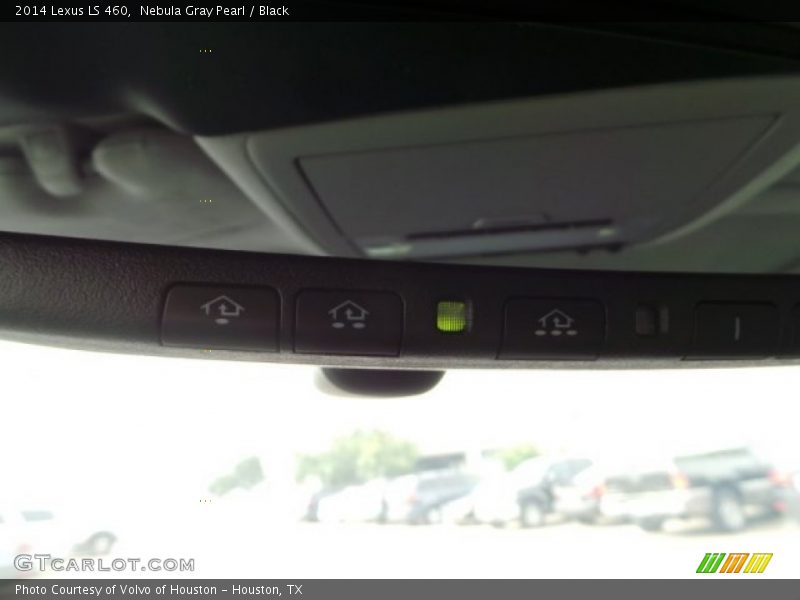 Nebula Gray Pearl / Black 2014 Lexus LS 460
