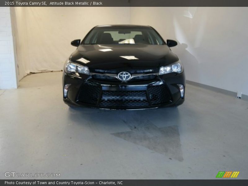 Attitude Black Metallic / Black 2015 Toyota Camry SE