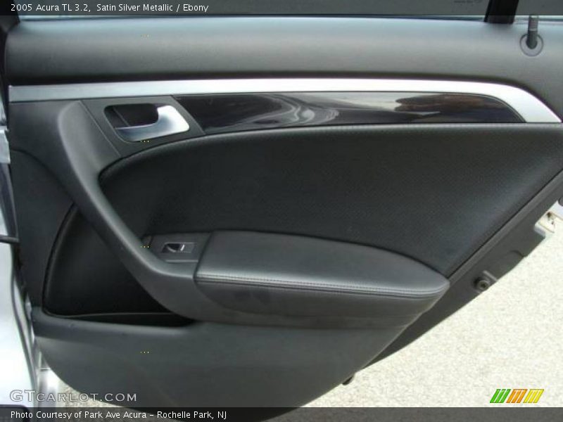 Satin Silver Metallic / Ebony 2005 Acura TL 3.2