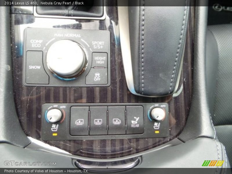 Nebula Gray Pearl / Black 2014 Lexus LS 460