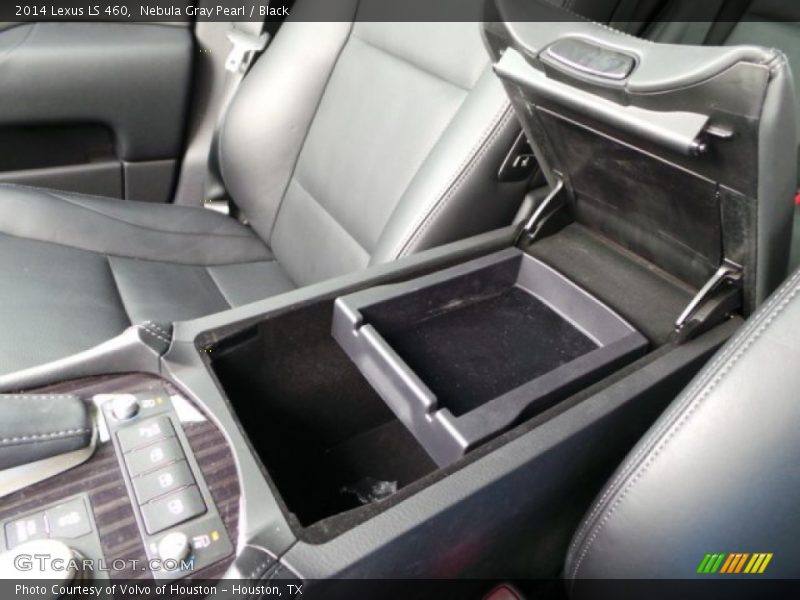 Nebula Gray Pearl / Black 2014 Lexus LS 460