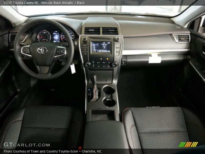 Attitude Black Metallic / Black 2015 Toyota Camry SE
