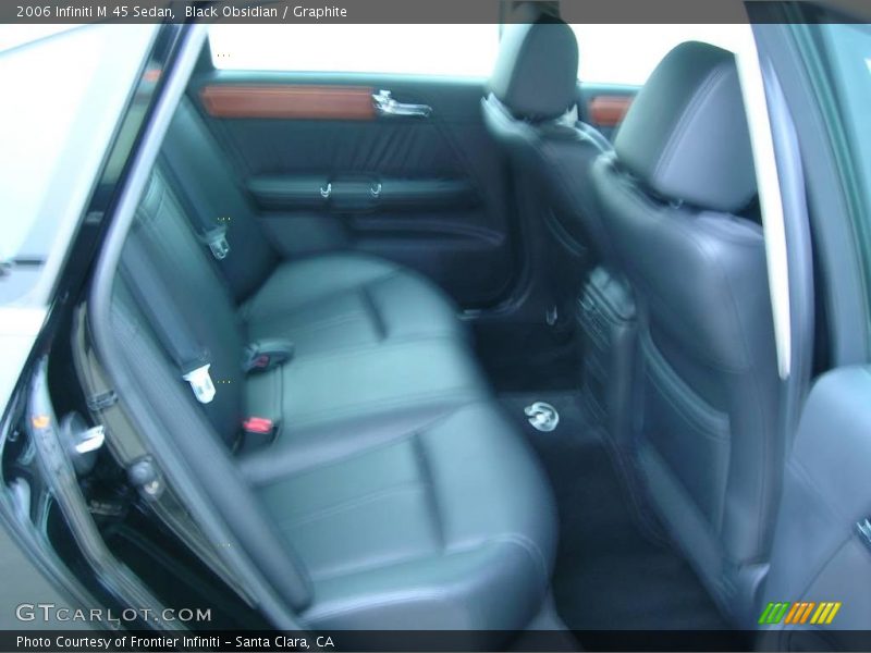 Black Obsidian / Graphite 2006 Infiniti M 45 Sedan