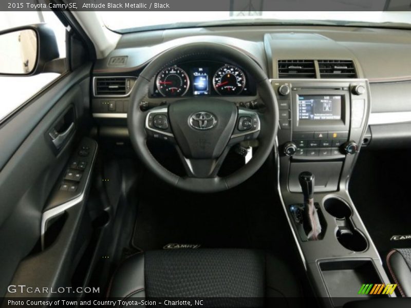 Attitude Black Metallic / Black 2015 Toyota Camry SE