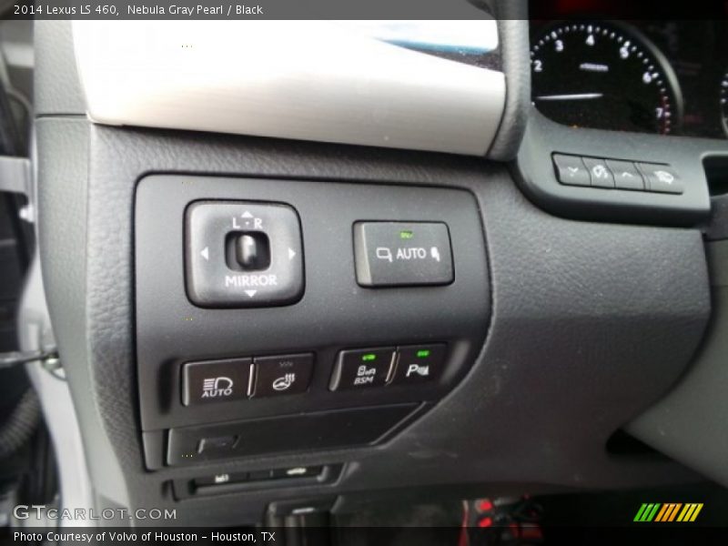 Nebula Gray Pearl / Black 2014 Lexus LS 460