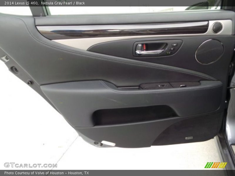Nebula Gray Pearl / Black 2014 Lexus LS 460