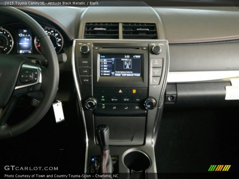 Attitude Black Metallic / Black 2015 Toyota Camry SE