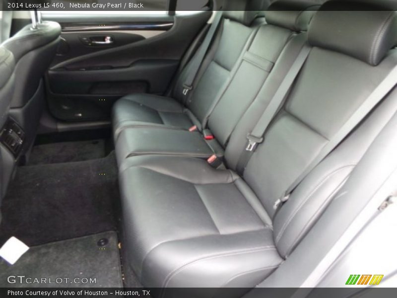 Nebula Gray Pearl / Black 2014 Lexus LS 460