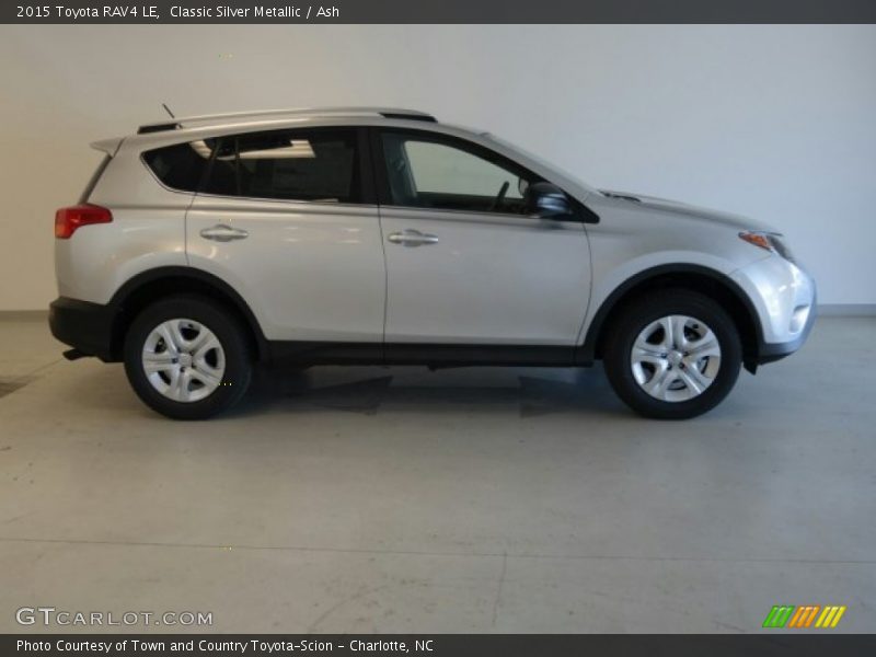 Classic Silver Metallic / Ash 2015 Toyota RAV4 LE
