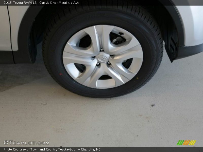 Classic Silver Metallic / Ash 2015 Toyota RAV4 LE